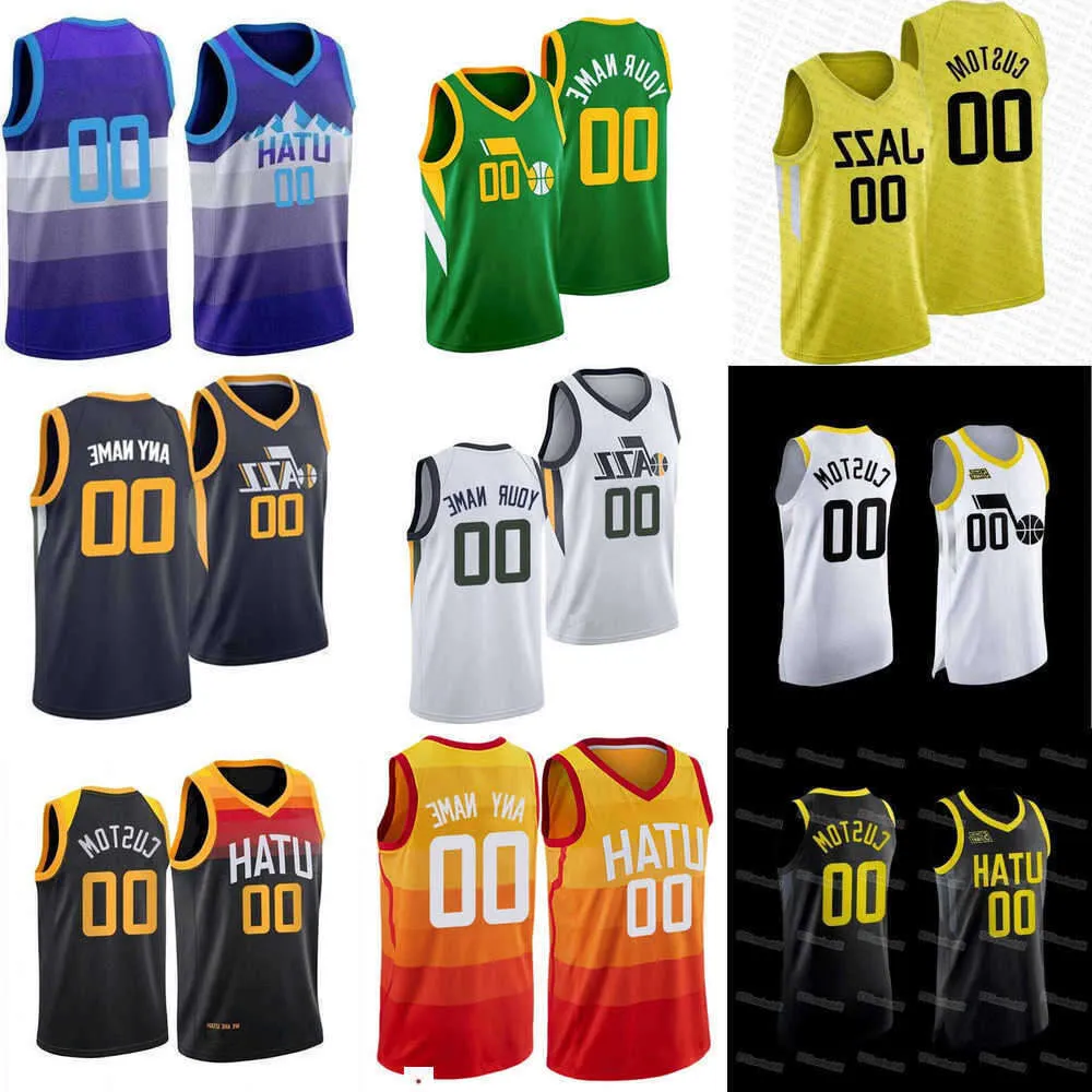 2023 Basketball jerseys Mens dames jeugd utah''jazz''Custom 0 Russell Westbrook 24 Walker Kessler 10 Leandro Bolmaro 16 Simone Fontecchio 20 Udoka Azubukeike