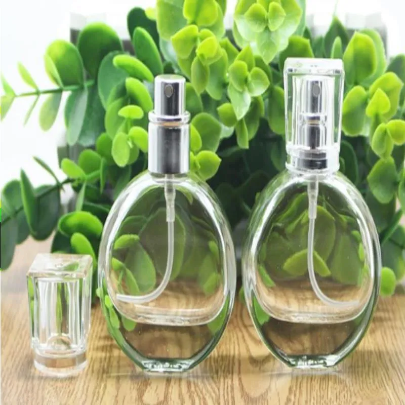 2019 New Fashion 25ml Mini Portable Refillable Perfume Bottles Clear Spray Bottle 25 ml Empty Perfume Bottles Free Shipping Mbttd