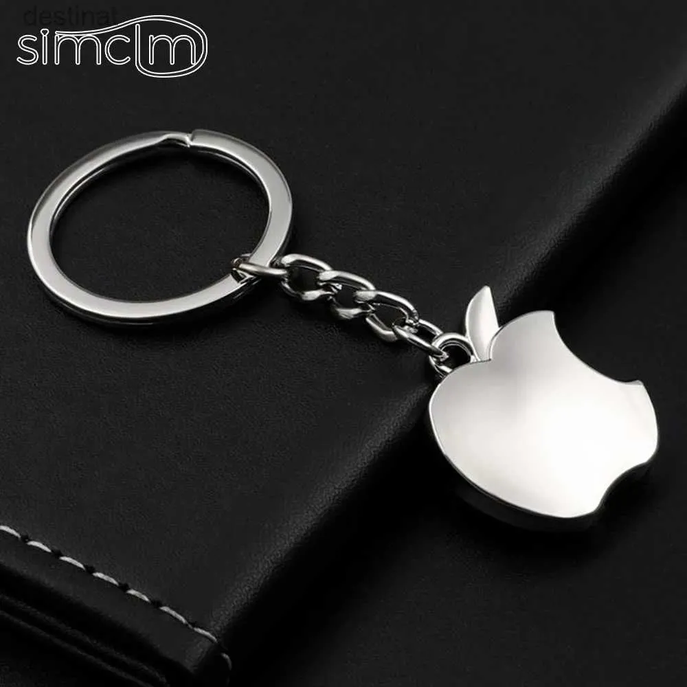 Key Rings Apple Car Keychain Gadgets For Men Metal Backpack Accessories  Couple Metallic Keychains For Men Gifts Key Ring TrinketL231222 From  Destinat, $2.23