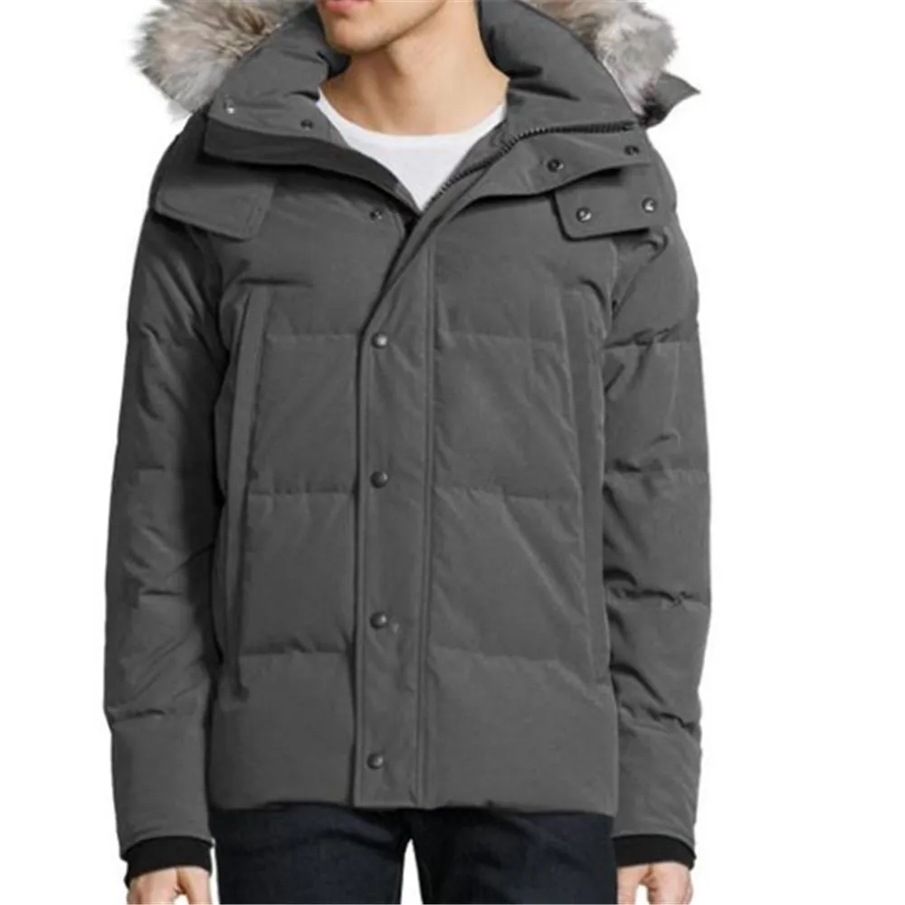 Doudoune de luxe designer doudounes designer manteau d'hiver Europe et Amérique veste de manteau en duvet pour hommes chauds veste de maintien de mode épaissie en plein air z6