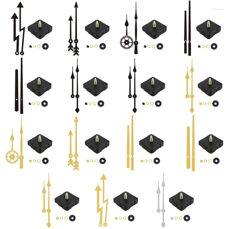 시계 액세서리 1 세트 DIY Silent Clock Movement 액세서리 벽 공급 초보자