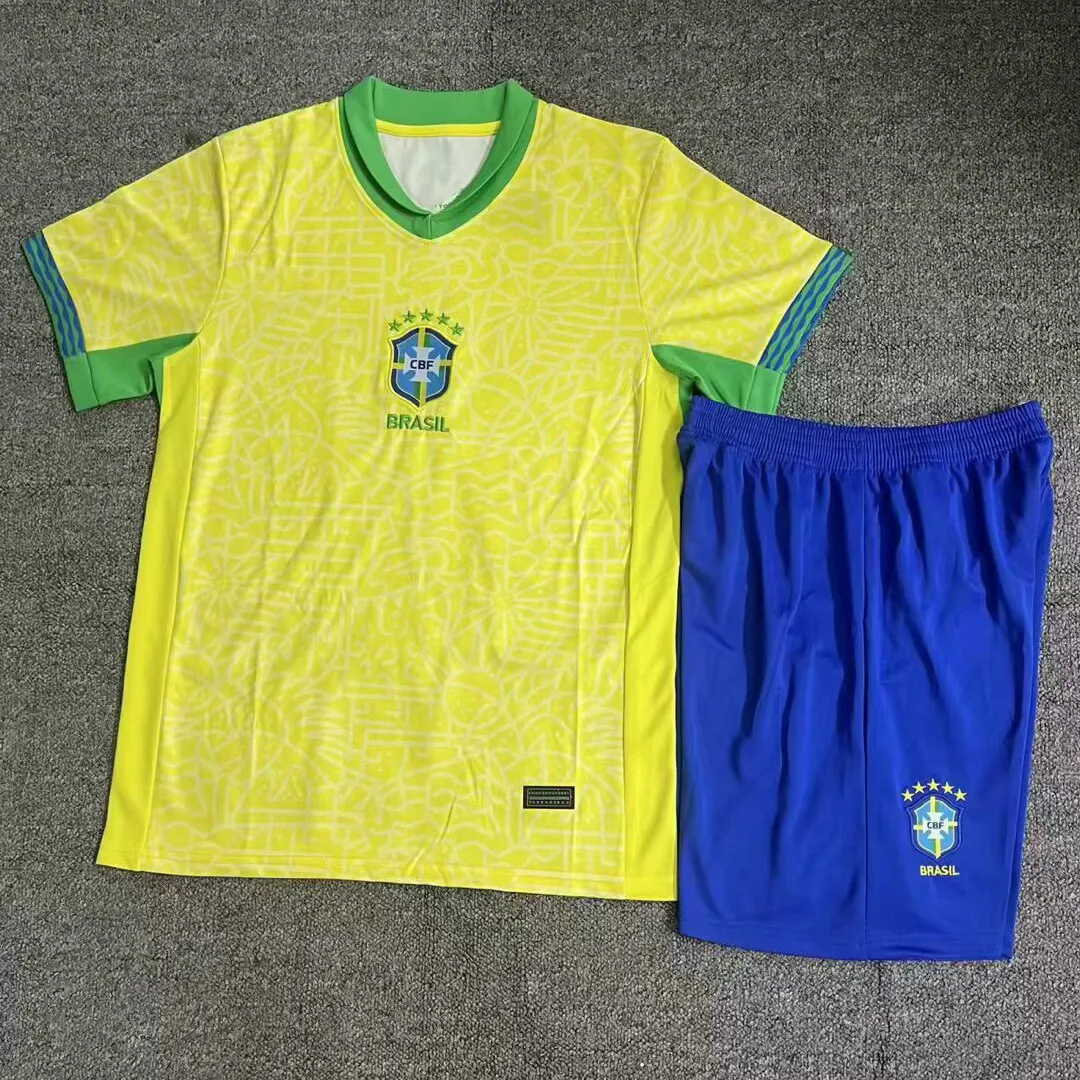 2023 24 Brazil Soccer Jerseys For Men And Women Retro PELE Uniform