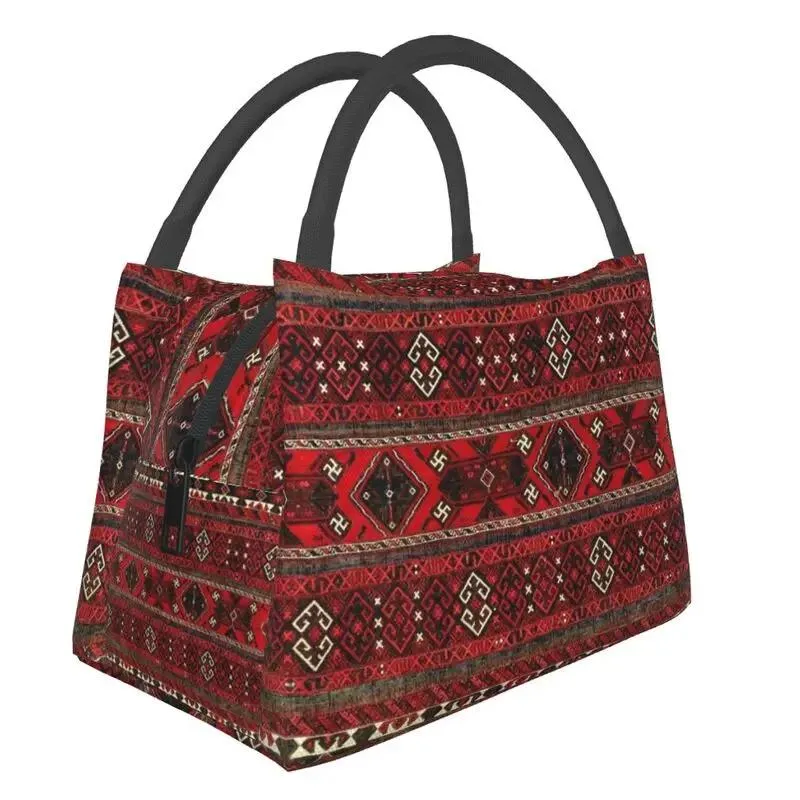 Sacs Baluch Flatweave antique Afganistan Dywan Izolowana Torba Obiadowa Dla Kobiet Wodoodporna Torba Z Motywem Tureckim W Stylu Vintage