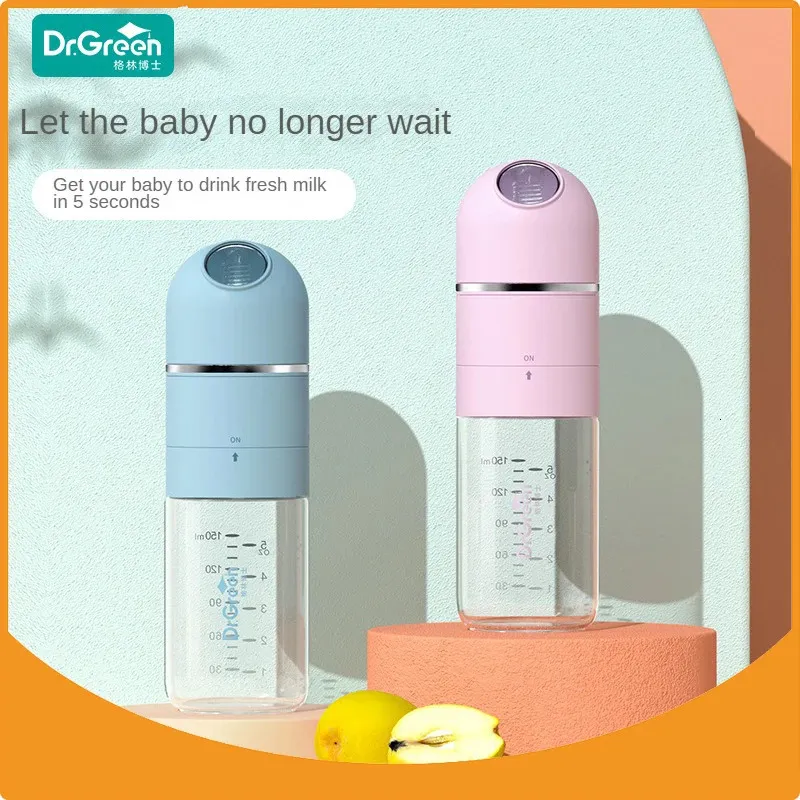 Durable Glass Feeding Bottle With Wide Mouth, Anti Colic Design, 150mL ...