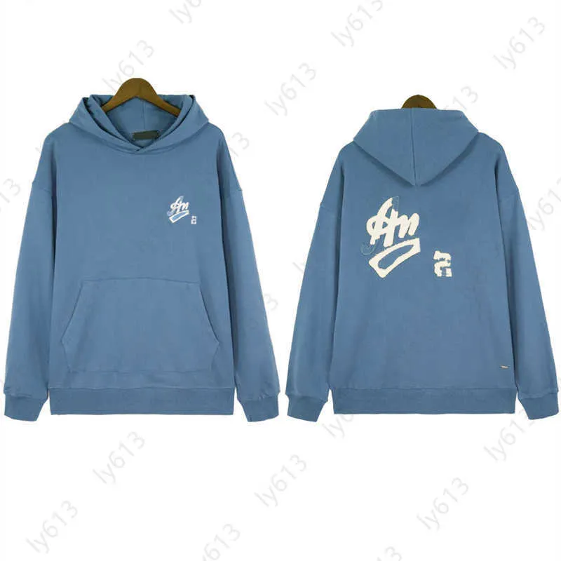 المصمم من النوع الثقيل للرجال شارع High Street Amirs Hoodie Sweatshirts American American Hip Hop Ciro