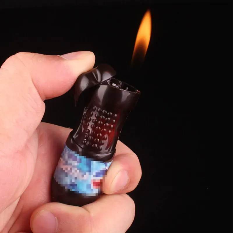 Mini Creative Butane Lighter Gas Cigarette Lighters Novelty Gadget Gift No Gas Fire Starter Collection