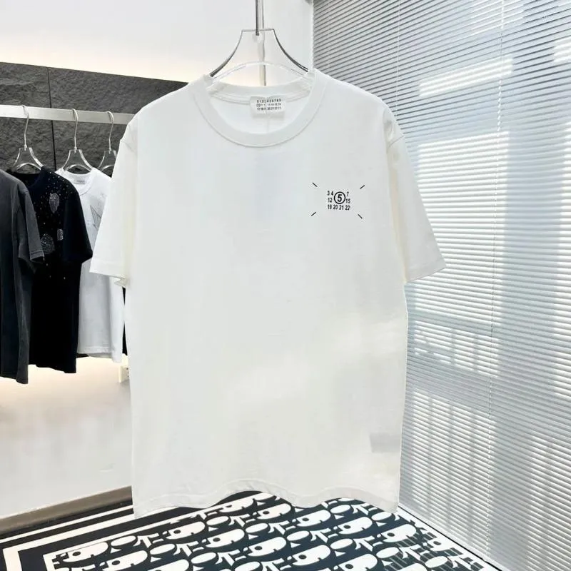 メンズTシャツファッションmmsix Tシャツ韓国到着デジタルプリントデザインカジュアルトップ高品質のコットン男性スポーツハラジュク