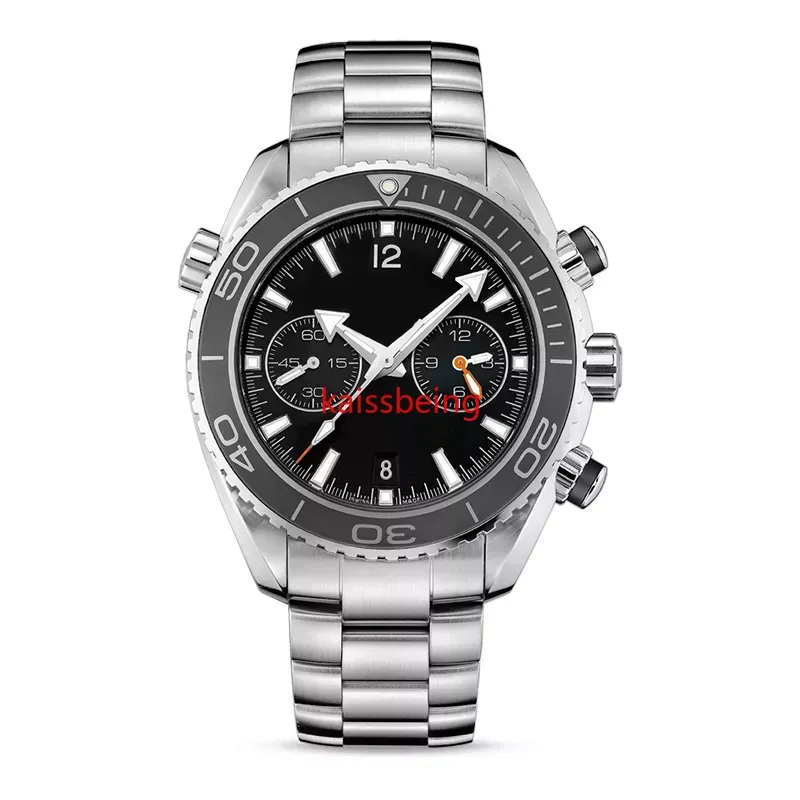 6099 Neue limitierte Ausgabe Herren Uhren -Zifferblatt 44mm Quarz Timing Ozean Diver 600m Skyfall Edelstahl Rücken Sport Ozean Herrenuhren