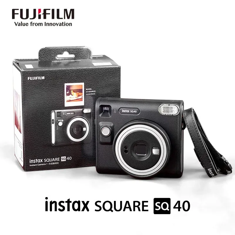 Arrivo 100 autentico Fujifilm Instax Square SQ40 FIM PO CAMERA BLACK 231221