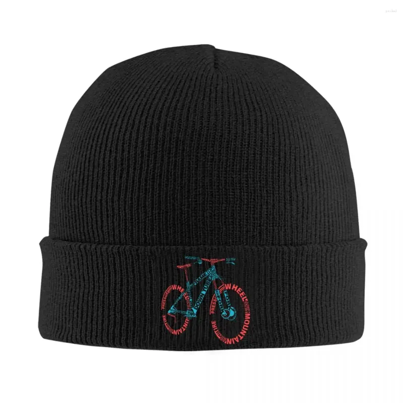 Bérets Cycling Mtb VTT VTT CAPS tricots Men de femme Skullies Bons d'automne chapeaux d'hiver acrylique