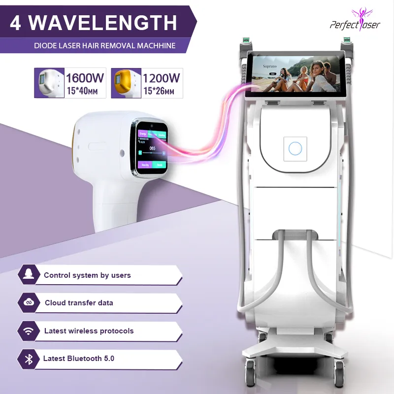 808 Approve Epilation Laser With 3 Wavelengths Hair Removal Machine For