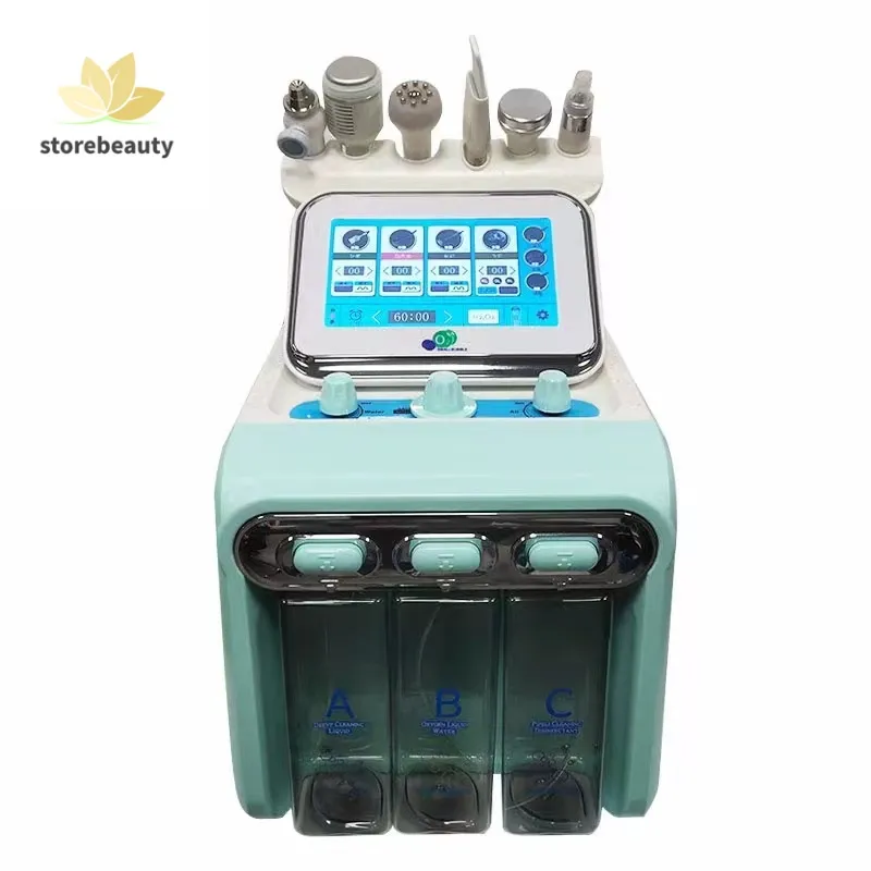 Salong Använd Hydro Facial Machine Acne Treatment Blackhead Remover Remvenation Price 7 I 1 Hydro Facial Machine