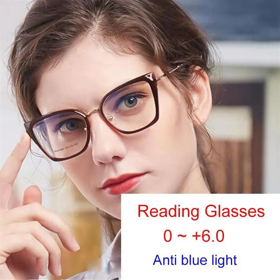 Прозрачные квадратные очки женщины против света синего света стаканы для чтения