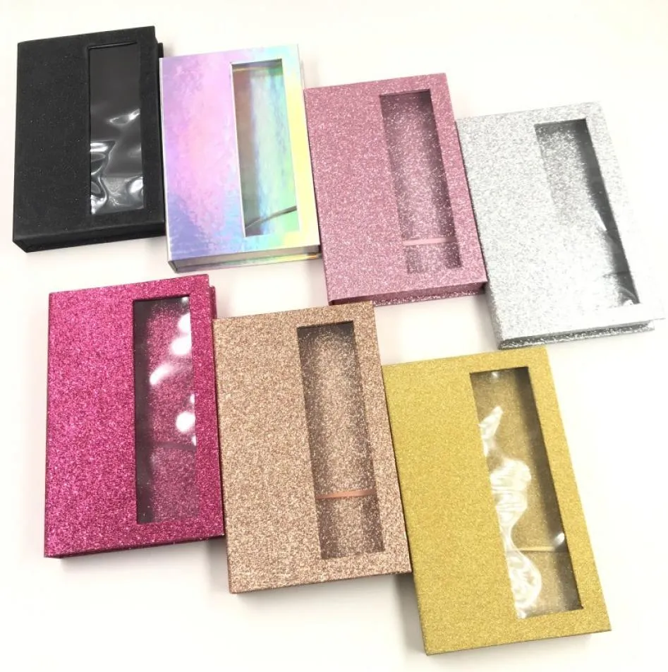 5 пары Lashbook 3D 5D -ресниц с белым подносом для ресниц в книге различных цветов ресниц продают Well3407427