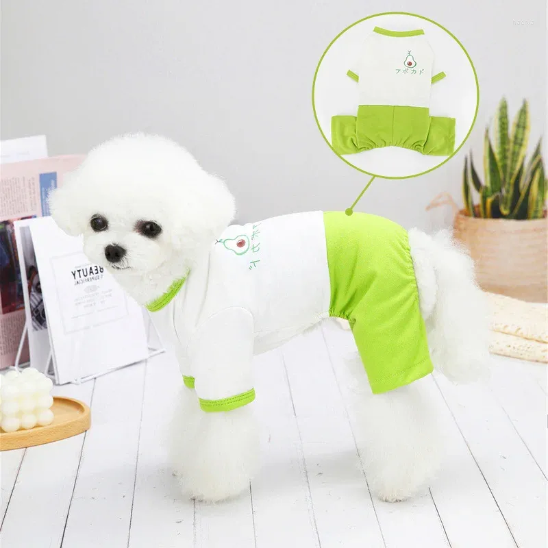 Abbigliamento per cani tute da abiti traspiranti magliette carine per cani pigiami abbigliamento per animali domestici chihuahua bichon pug cucciolo gilet