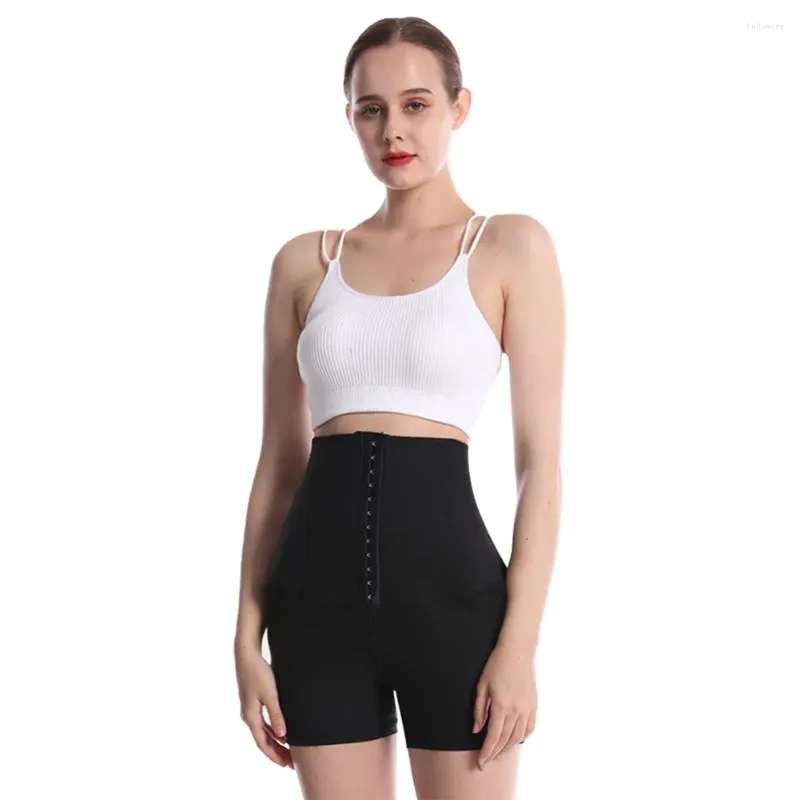 Aktiva byxor Svett bastu body shaper shorts viktminskning bantning formkläder kvinnor midje tränare mage termo leggings fitness