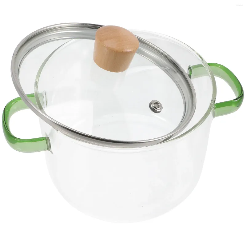 Bols Home Stove Pot ragoût pour restaurants en verre soupe thé