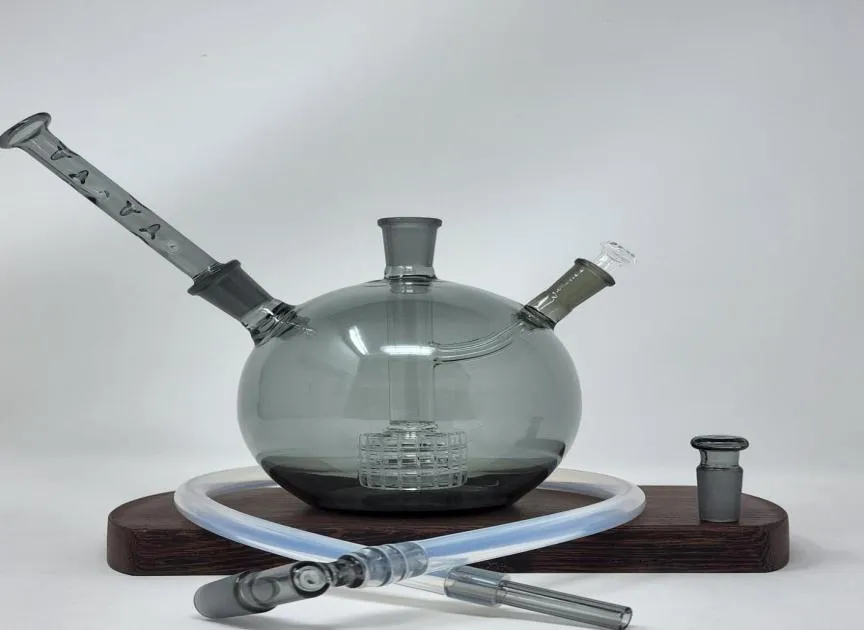 Hookahs Globe Orb V2 Big Glass Bong Bubbler Con Percolador De Matriz De 14 Mm Piezas De Boca