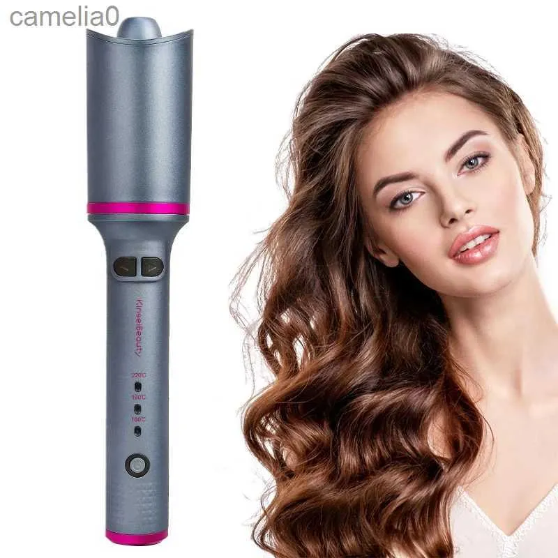 Haarburlerglätter automatische Haare Curling Eisen Keramik rotierende Luftblockler Luftspin Styler Curl Maschine Magic Haartuelle Automatisch Haare Curlerl231222