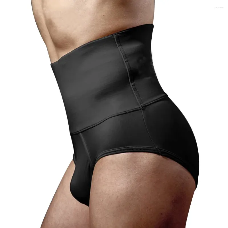 Mäns kroppsformar Män mage Tucker Control Underwear för Formewear midja i buken Forma trosor Kort Shaperwear Plus -storlek