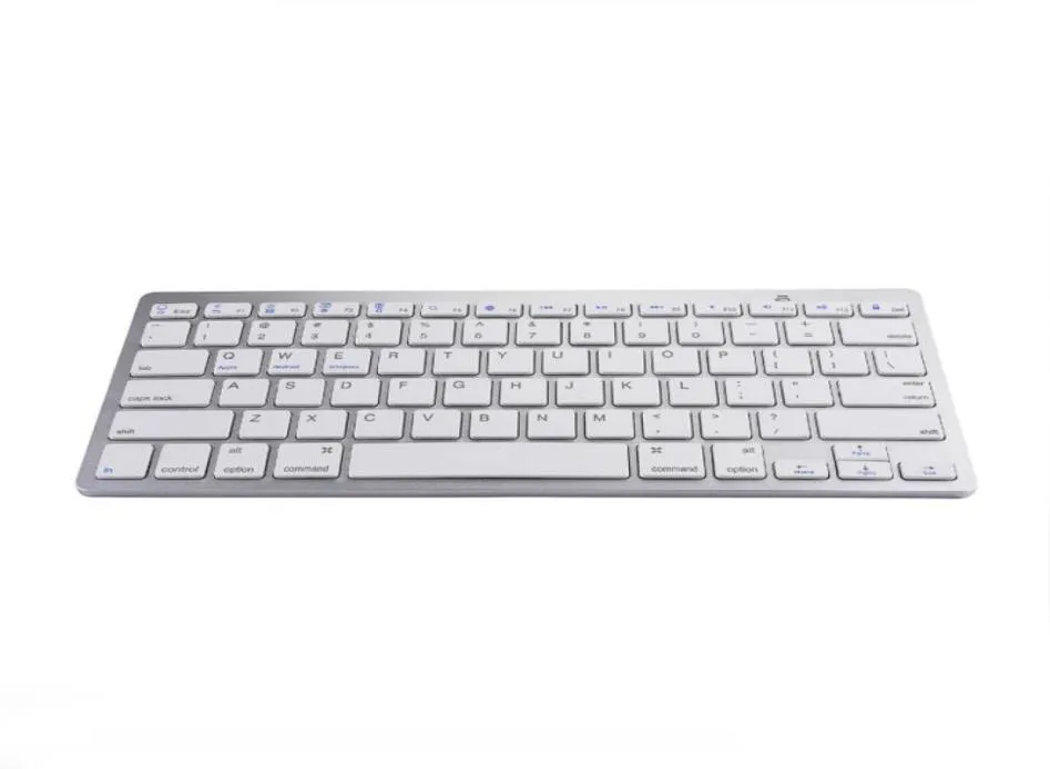 Multi Language Bluetooth Keyboard 78 Ключи беспроводные российские немецкие корейские испанские французские арабский язык для iPad Windows OS Mac Android5672787