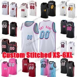 Custom Stitched XS-6XL Basketball Jersey Jimmy Bam Butler Adebayo Jamaree Bouyea Nikola Jovic Udonis Haslem Jamal Cain Haywood Highsmith Caleb Martin Oladipo Wade