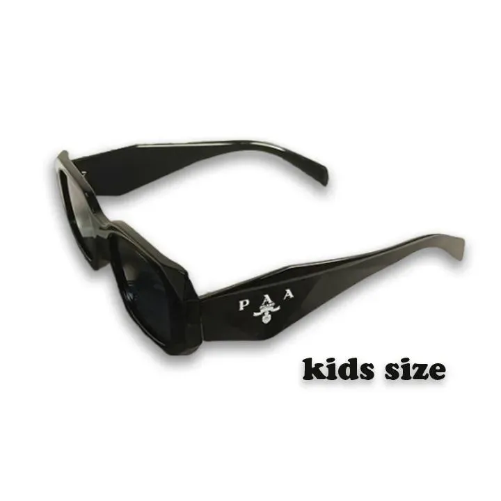Óculos de sol Moda Kids Sunglasses Triângulo Óculos de sol Designer Baby Luxury Polarized Glasses para garoto menino Óculos de óculos de sol