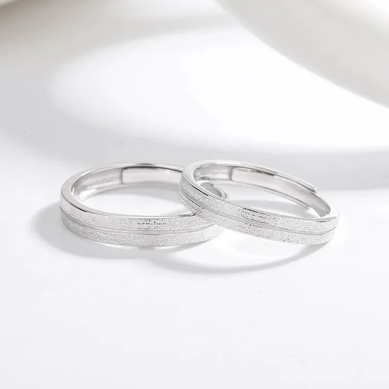 Wedding Rings 100% S925 Sterling Silver Parp