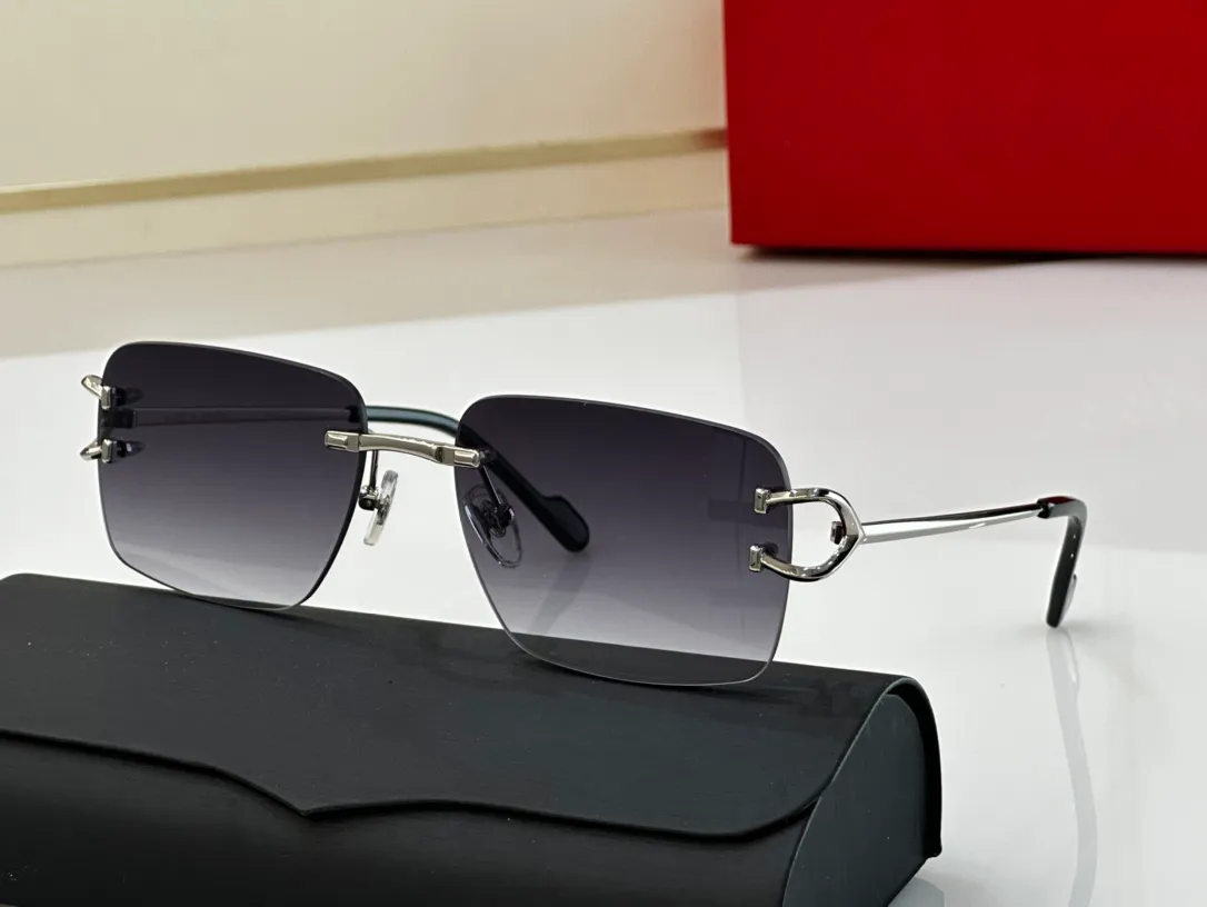 Vintage Designer Sunglasses for Women Man C Decoration Anti-UV Luxury Brand Sun Glasses Carter Oversized Eyewear Aviation UV400 Fashion Driving Eyeglasses Lunette