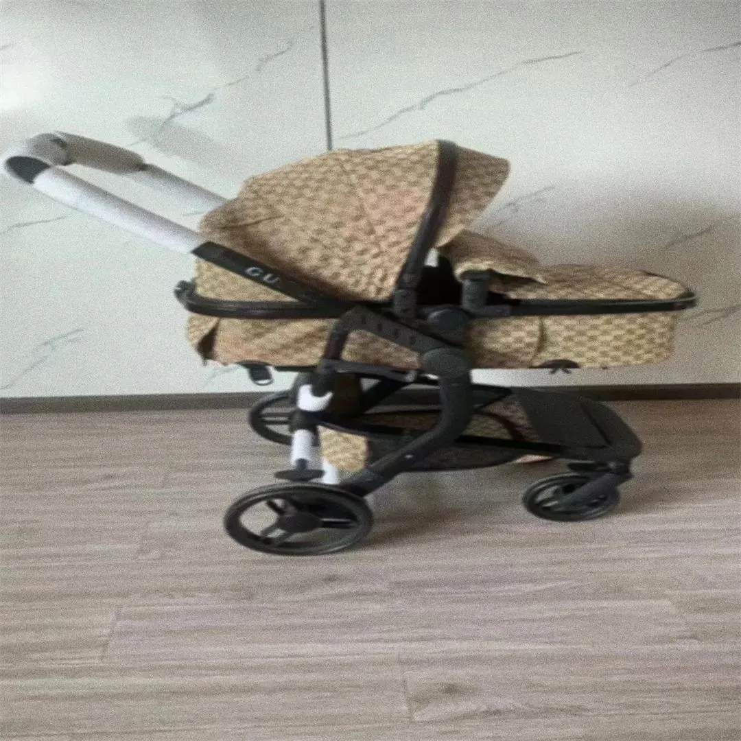 Kinderwagens # Designer Enkele kinderwagen Safety car Draagbaar reissysteem Eenvoudig kinderwagen verjaardagscadeau g01