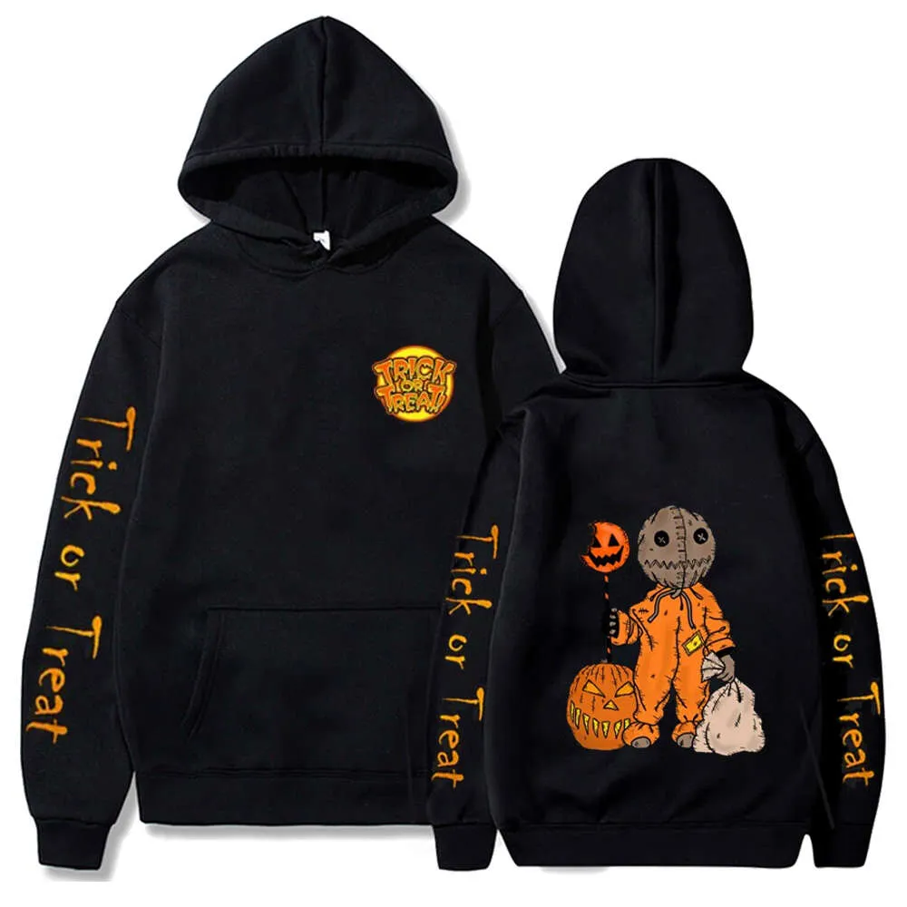 Halloween Halloween Fleece Hoodies Anime Demon Slayer Satoru Gojo Impresión Pármaco Capasco de la calle