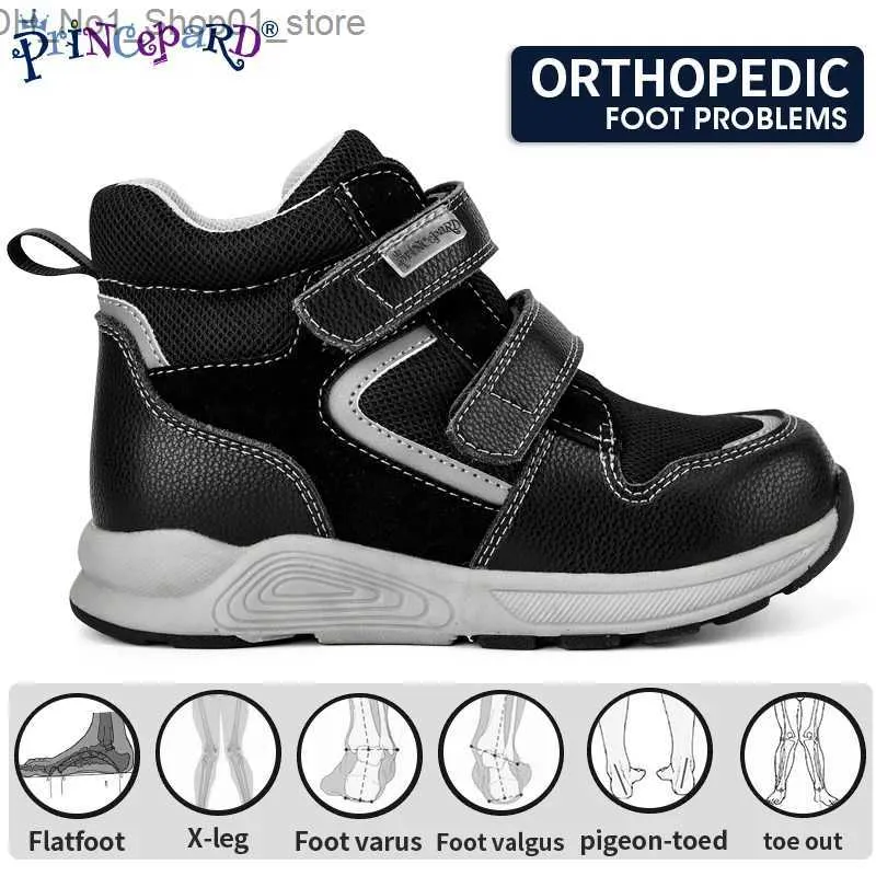 Sapatos ortopédicos de crianças esportivas atléticas meninos meninos tênis corretivos com arco Suporte Princeard Autumn Children Casual Casual Footwear Q231222