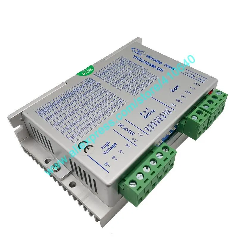 Części oryginalny sterownik silnika YKD2305MDK aktualizowany z YKD2305M lub BKD245M DC20 do 50 V lepsza wydajność dla routera CNC