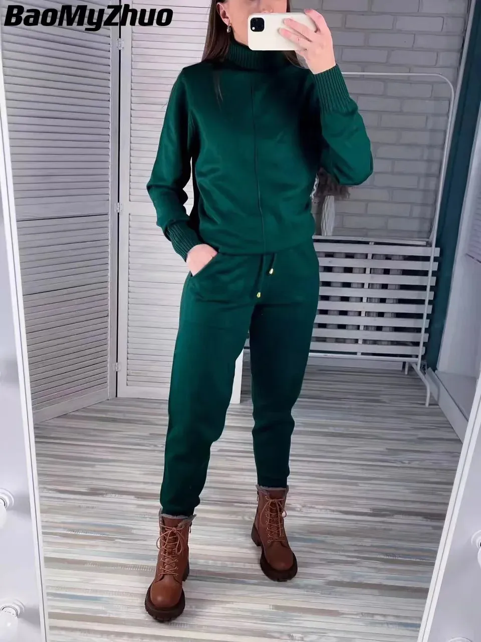 Save Big on Bulk Women's Two Piece Tracksuit Womens Tracksuit Set, Autumn  Winter Knitted Two Piece Sweater Pants Set, Casual Female Pullover  Tracksuit