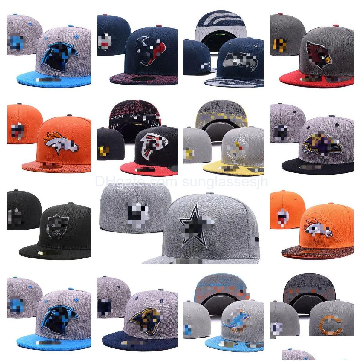 Шарики дизайнерские шляпы подключенные шляпы Snapbacks All Team Logo Basketball Регулируемая буква спортивная вышива