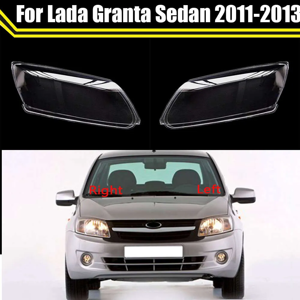 Auto Case Headlamp Caps for Lada Granta Sedan 2011 2012 2013 Car Headlight Lens Cover Lampshade Lampcover Head Lamp Light Shell