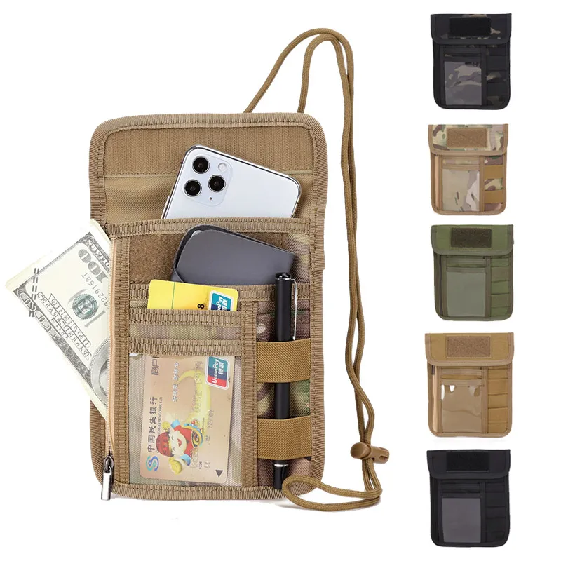 Outdoor Tactical Camouflage Bag Kit Pouch Pack ID Card Pocket No17-431