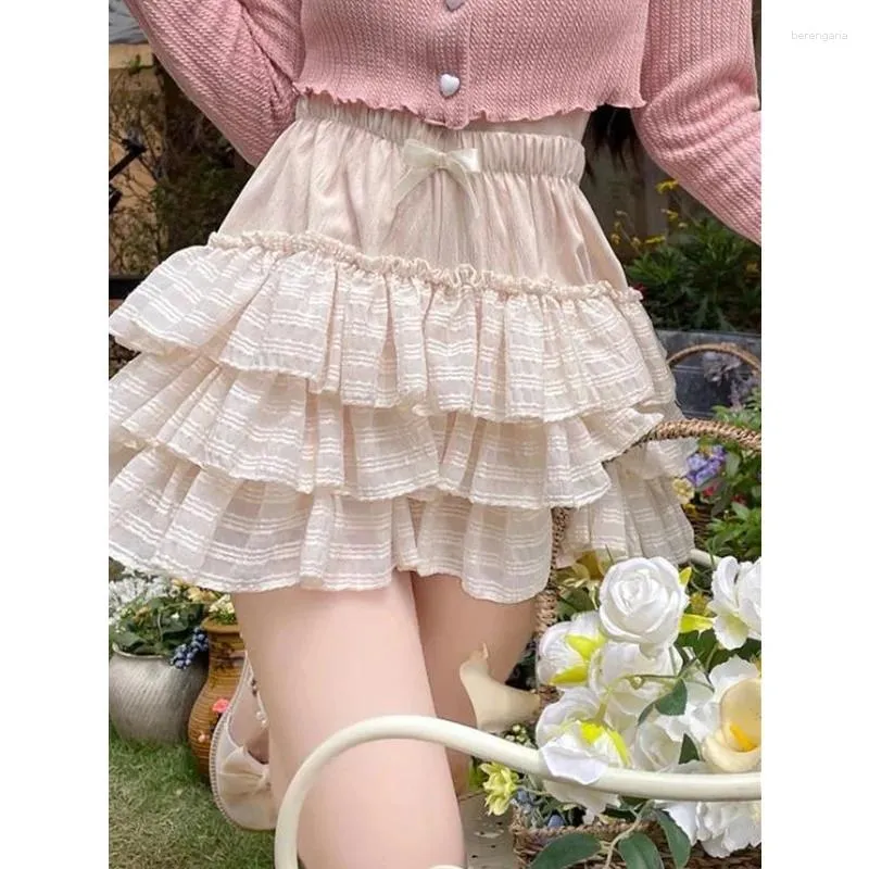 女子ショーツXingqingLolita Ruffle Y2K女性セーフティパンツビクトリア朝のニッカーズプリンセスアンダーパンツ女の子Harajuku JK Bloomers