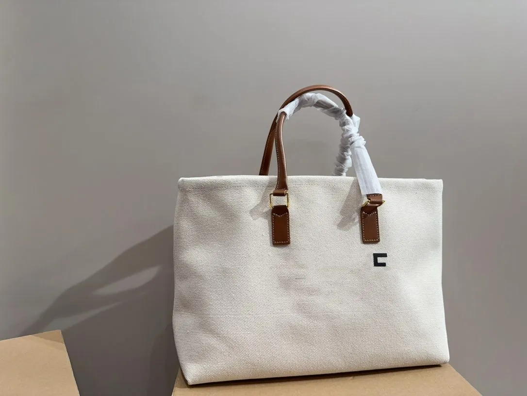New Canvas Shopping Bag Luxury Designer Tote Bag Women Handbag Large Capacity Hobo Bags Casual Tote Handbag