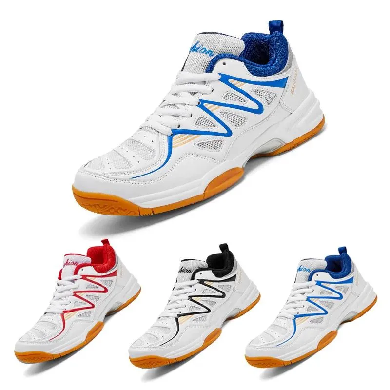 Shoes Professional Men Tennis Shoes Quality Breathable Nonslip White Badminton Shoes Women Training Outdoor Unisex Volleyball Sneakers