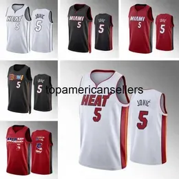 Custom stitched Basketball Jerseys Nikola Jovic 2022-23 season white black city Men Women Youth jersey Any name number