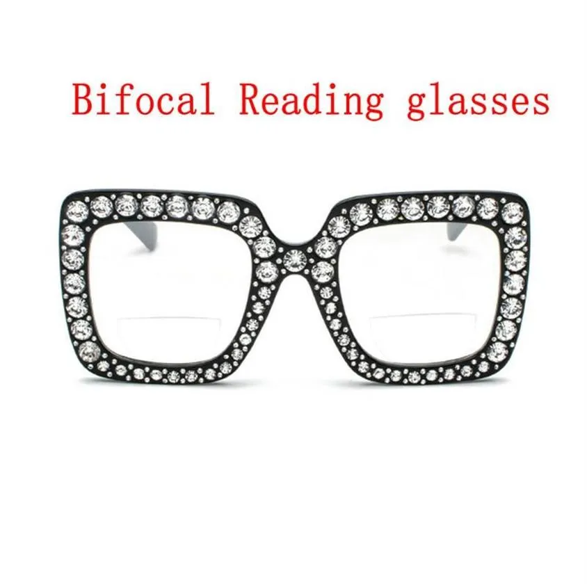 Anti-bleu Light Bifocals Lire des lunettes de soleil Magrands pour les femmes Looks Près des lunettes presbytes