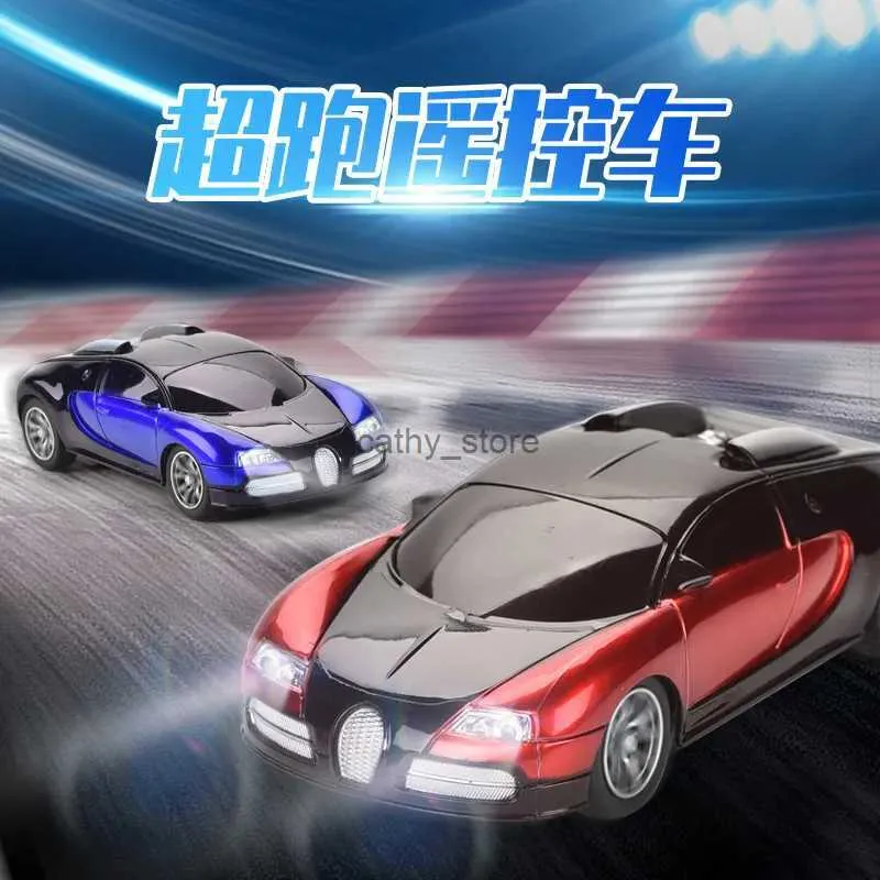 Voiture électrique / RC RC Car avec LED Light Radio Remote Control Control Sports Car Drift Drift Drift Garf Girl Toy Enfants High Speed ​​Vehicle Racing Hobbyl231222