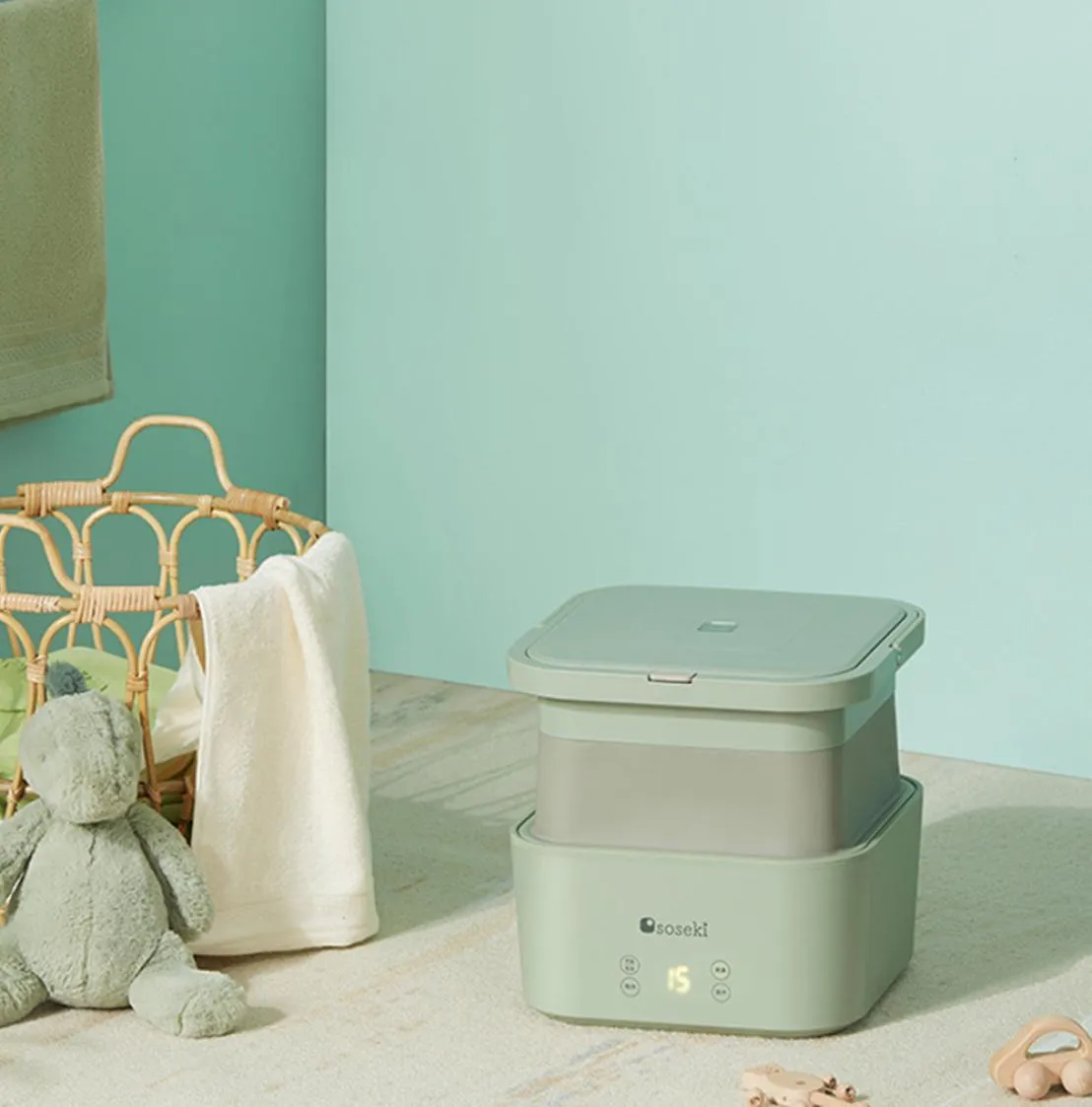 Soseki Folding Washing Machines Upgrade Model Washing Socks Portable