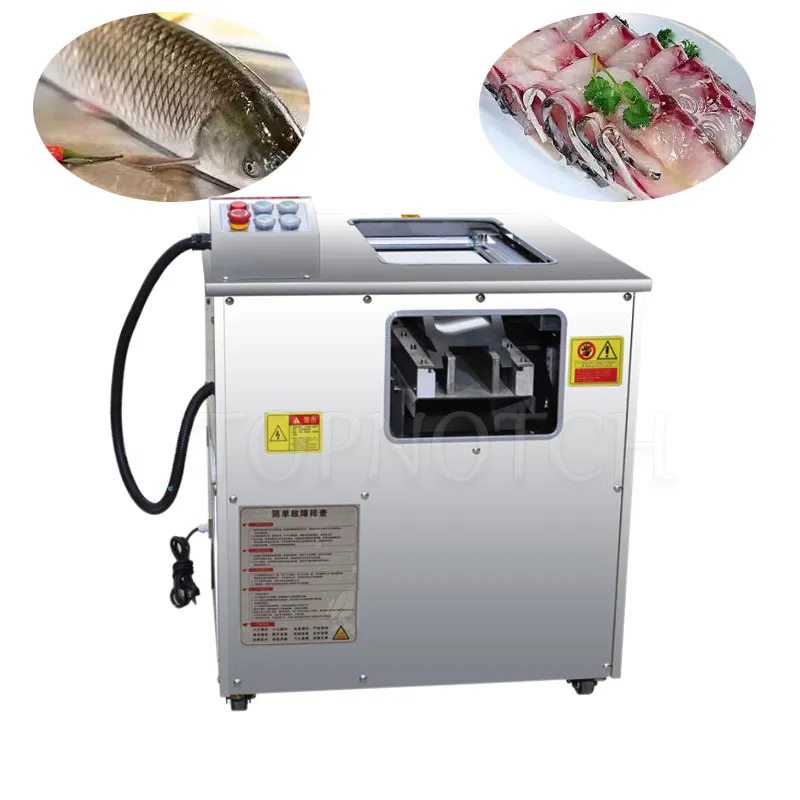 Goede kwaliteit Vis Slicer Rundvlees snijmachine Schuine Cut Sashimi Fish Fillet Machine