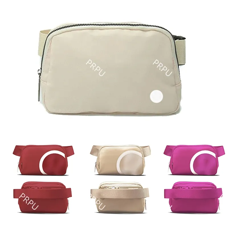 Designer midjeväska yoga lyx Bumbag för kvinnor bröstväska män bum väska mode 2l stora fleece bältes väskor midja fanny pack crossbody lady påse moonholder03 prpu