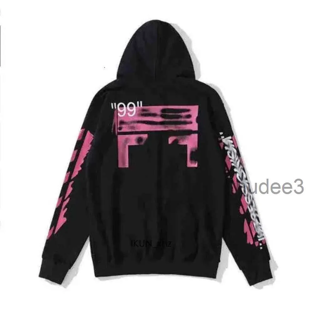 Offwhite Men's Whites Hoodies Sweatshirts Hoodiew New Autumn Brand Hoodie Gilded and Women's Couple's Offs White Sonoff 187