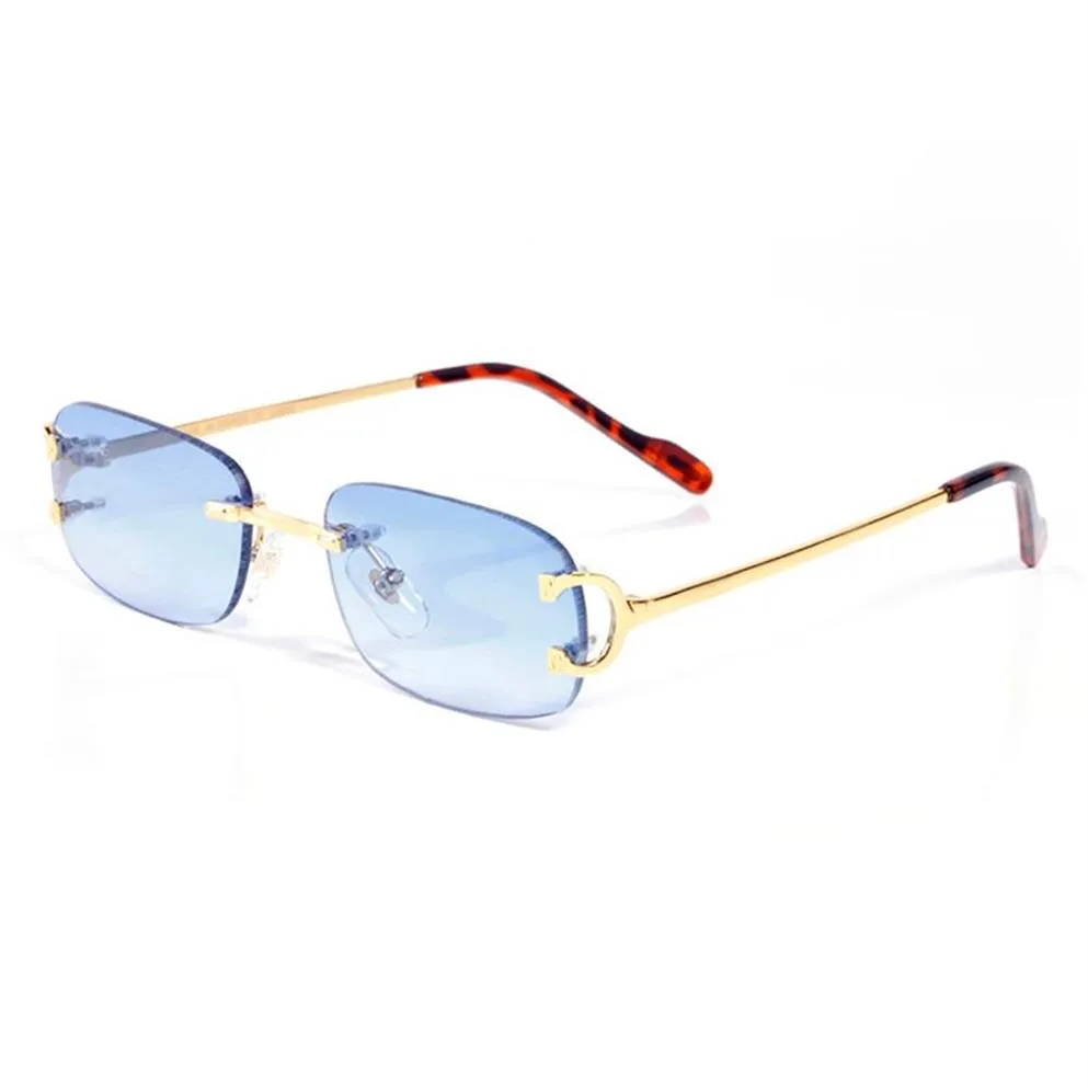 Occhiali da sole blu designer per uomini donne vetrali a strisce polarizzate cornice quadrata occhiali da sole retrò uomo versatile sport eyeglasse2728