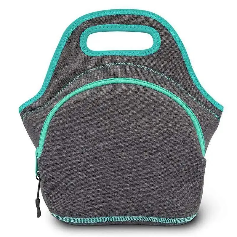 حقائب Izolacja termiczna neoprenowa torba na الغداء torebka na piknik szkolny