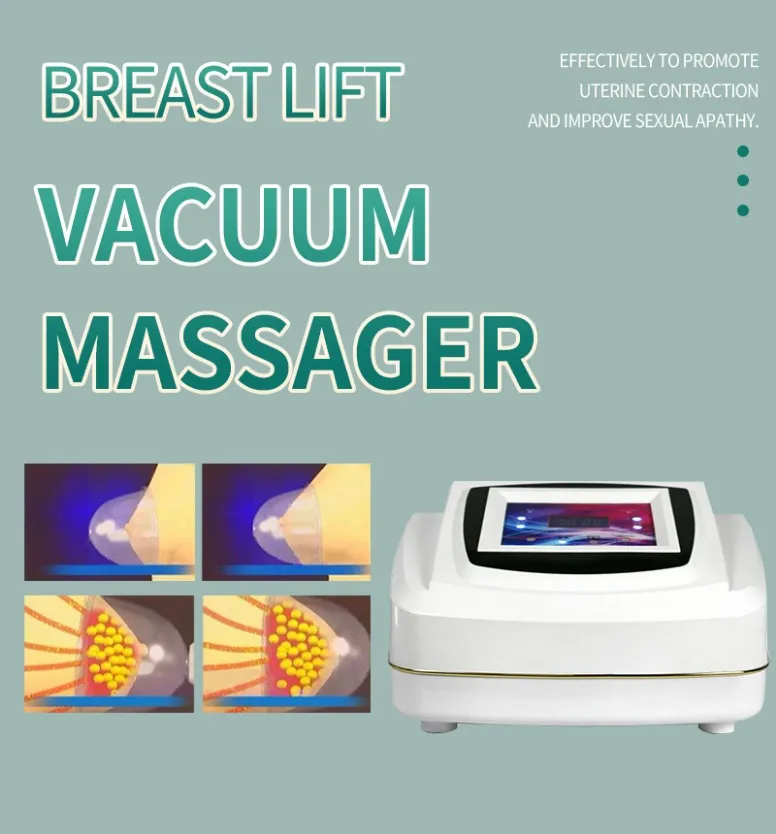 Terapia de vácuo da máquina de emagrecimento Maquina Butt Butt Equipamento de mama de mama O aumento da mama MassAgevevice